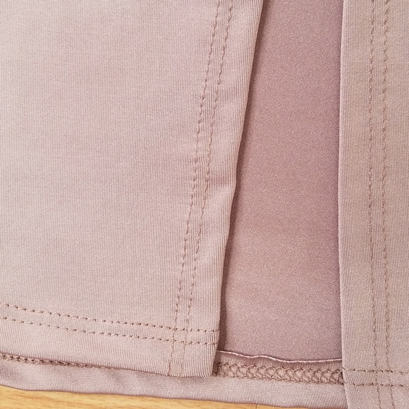 Nude high slit low back maxi - Picture 10 of 11